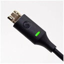 Deff 両挿し 対応 LED 表示付 micro USB ケーブル/DCA-MBLED