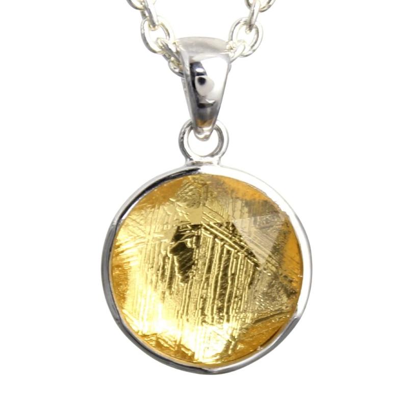 六芒星 ヘキサグラム ギベオン メテオライト ペンダントトップ シルバー925…