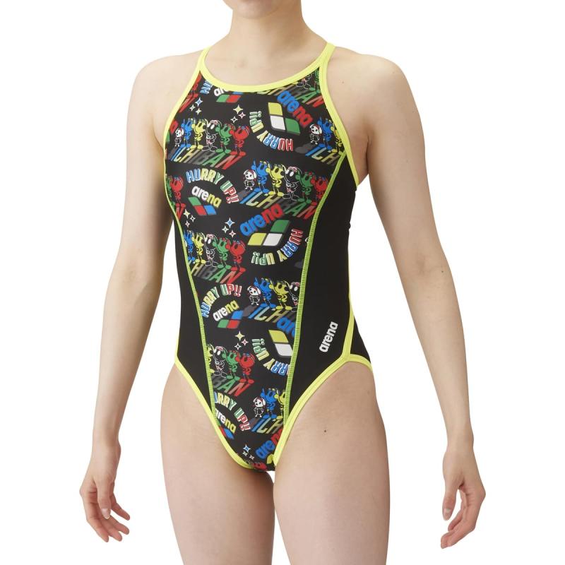 [アリーナ] 競泳水着 トレーニング用 レディース/ガールズ 【TOUGHSUIT】 水泳 スイミング くん 練習用 トレーニング向け