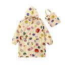 セサミストリート エルモ レインコート レインウェア ポケット Pearlona フード付き 子供 キッズ レディース メンズ 大人 雨具 収納袋付き 自転車 バイク 梅雨 撥水 ロング丈 おしゃれ キャラ
