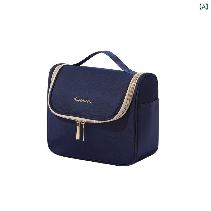 化粧 品 ポーチ バッグ 化粧 品 バッグ 女性 2024 スタイル ポータブル 高級大容量 ウォッシュ キャリーオン 大型 収納