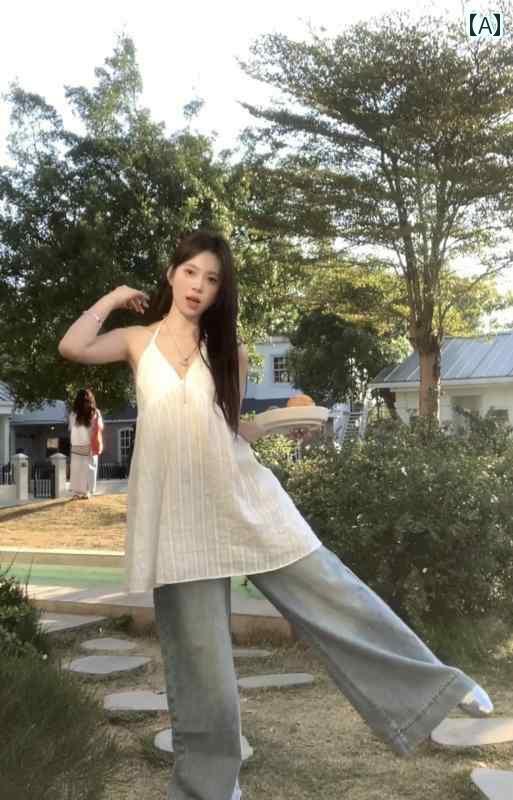 レディース トップス ホルターネック レディース トップス ホルターネック デザイア ホット ガール ス..