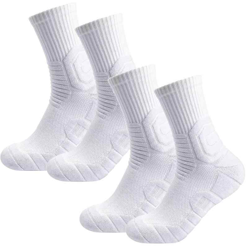 [Aqinmony] 無地 バスケットボールソックス メンズ スポーツソックス 試合/練習用 中厚手 滑り止め ア..