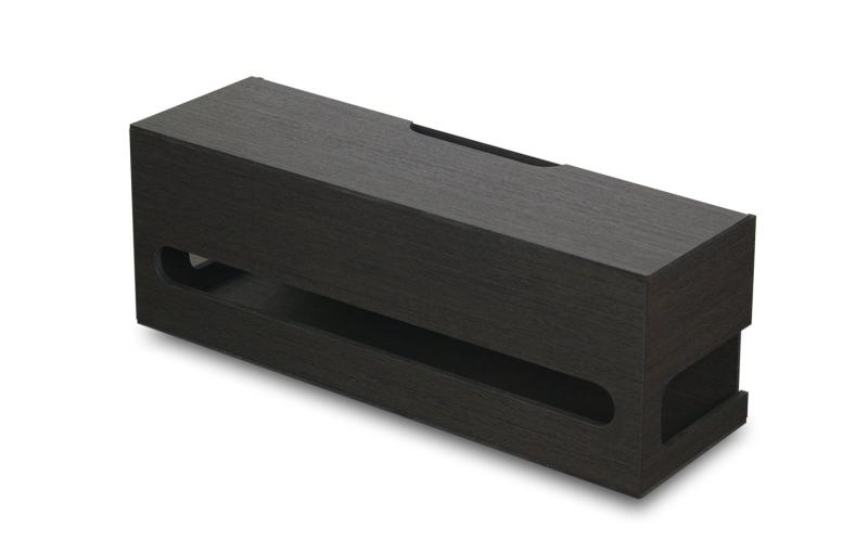 TATSU-CRAFT（タツクラフト） Bosk バスク ケーブルボックス M BK ブラック 電源タップ収納 配線整理 ..