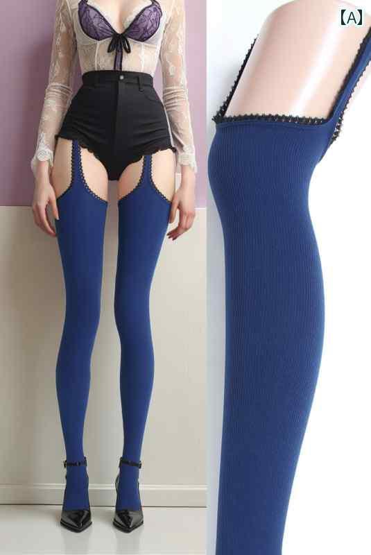 春秋には.細かい立体ストライプが入った脚長効果抜群の連続ストッキングで.セクシーで四方向から留め具を持った女性用シルクストッキング.天鵞絨製のインナータイツや太もも用のストッキングを提供します。