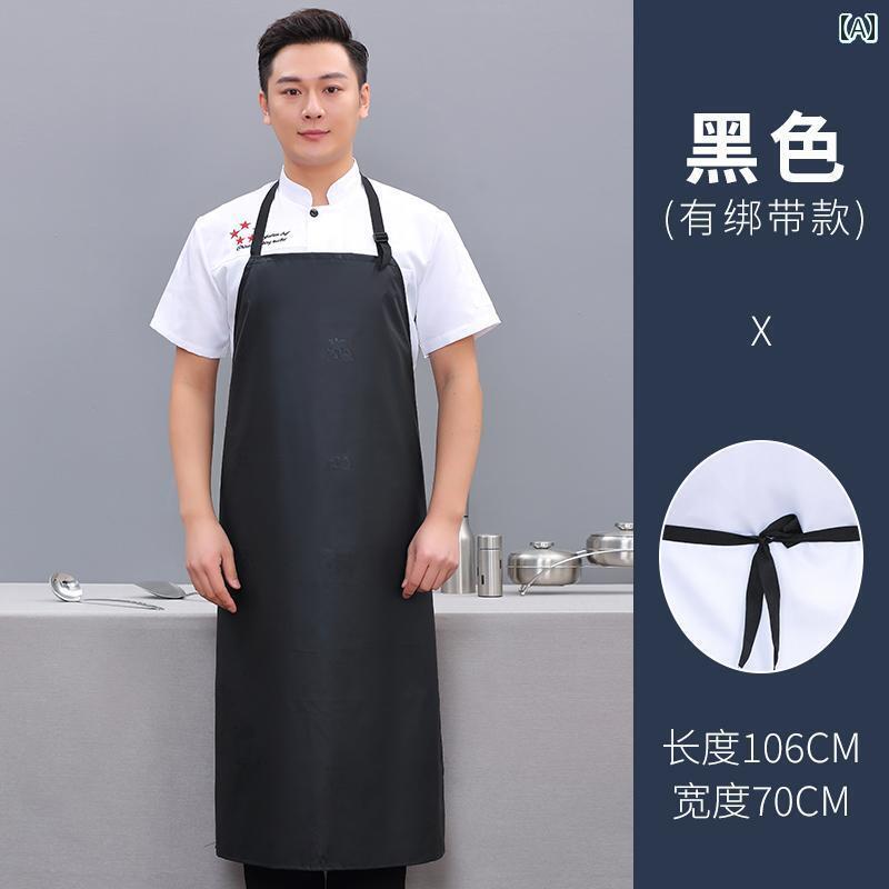 エプロン おしゃれ キッチン 牛 すじ ソフトレザー エプロン 防水と 耐油性 キッチン 食器 洗い. 魚の 殺し. 水産物. ケータリングの な 作業 メンズ レデイース ロング スタイル