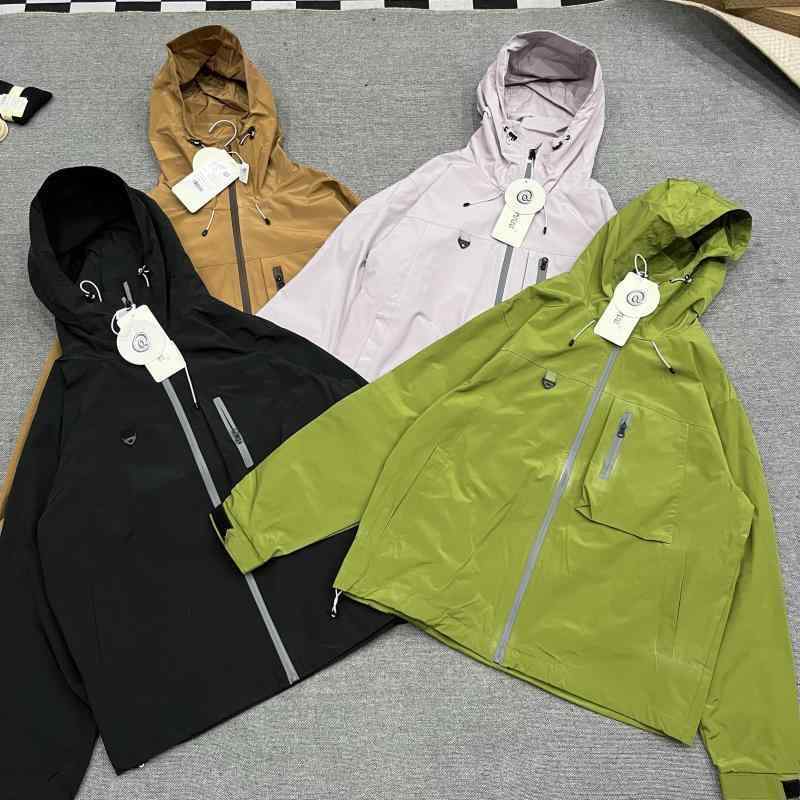 アウター パーカー アウトドア 今 号は. 良質の ブランド 4 色 立体 ポケット フード付き ハードシェル ジャケット JK 6055を 買わなければ なりません