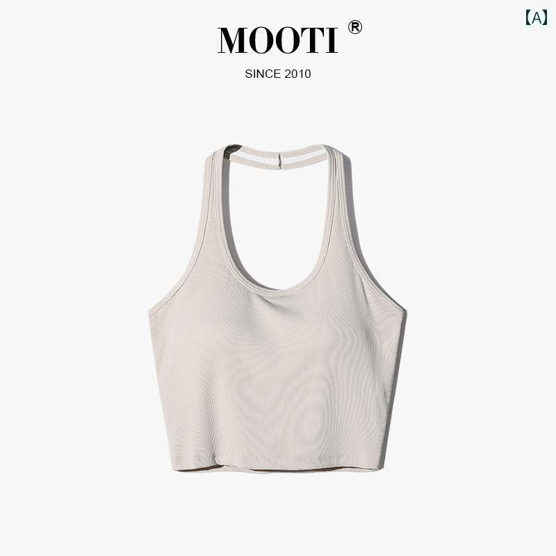 ホルターネック レディース トップス ホルターネック レディース トップス レディース 夏用 胸 パッド ..