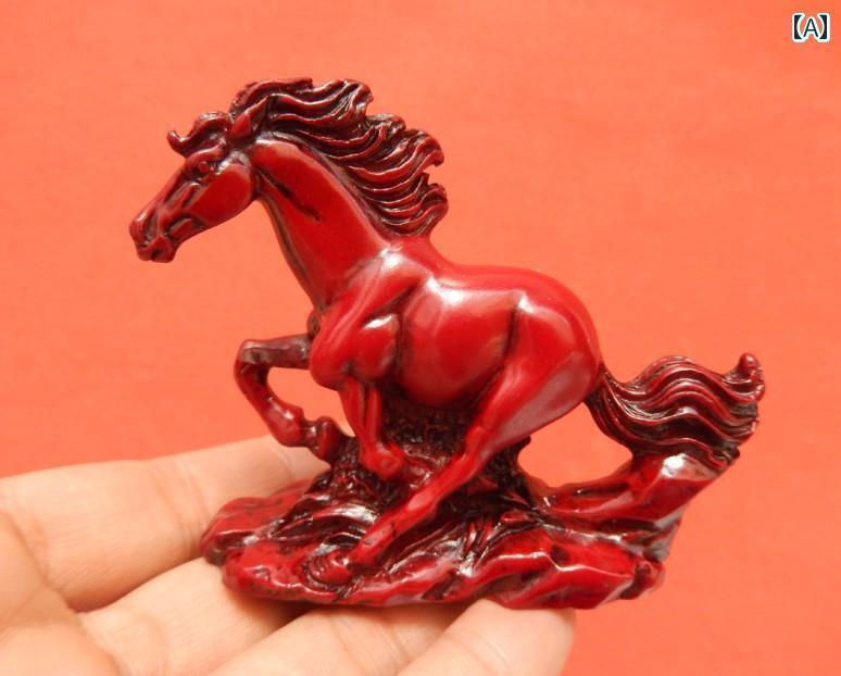 ホビー 雑貨 装飾品 馬の 飾り すぐに 金持ちに なる 縁起の 良い リビング ルームの ワイン キャビネットの 装飾 オープニング ギフト 成功 する