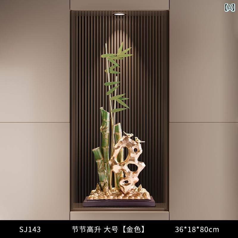 　雑貨　装飾品　 上昇 する 竹の ポーチ 装飾品 高級 リビング ルーム 新築 祝い 開店 ギフト