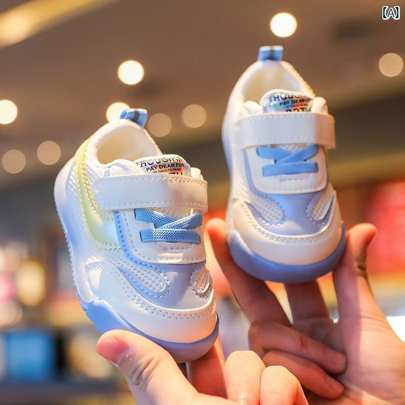 赤ちゃん　靴　シューズ ginoble / Ginoble ソフト ソール ベビー 幼児用 シューズ 春秋 男の子用 通気..