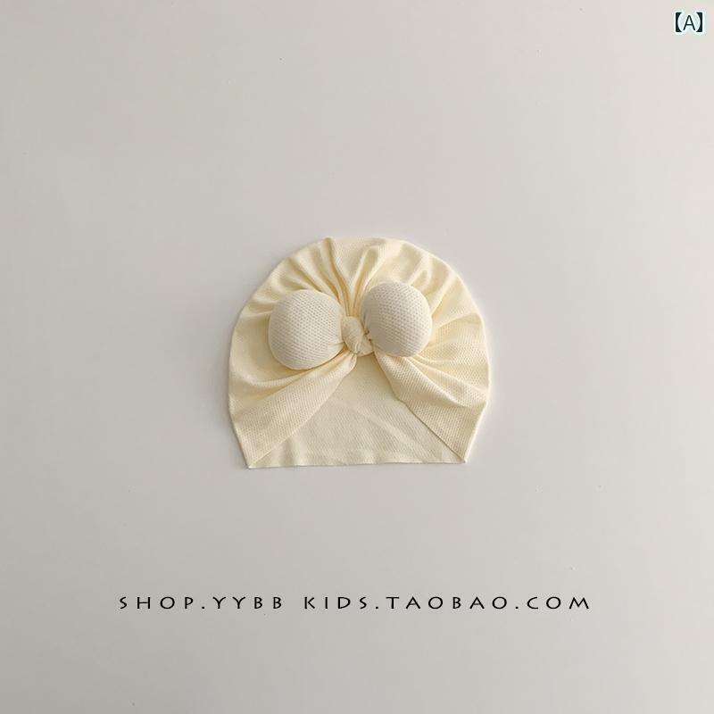 帽子 うさぎ耳 かわいい 春秋用の 新生児用 帽子 生後 1か月の 幼児や 小さいお 子様用の 暖かい かわいい スマイリーフェイス プルオーバー 冬用 煙突 保護