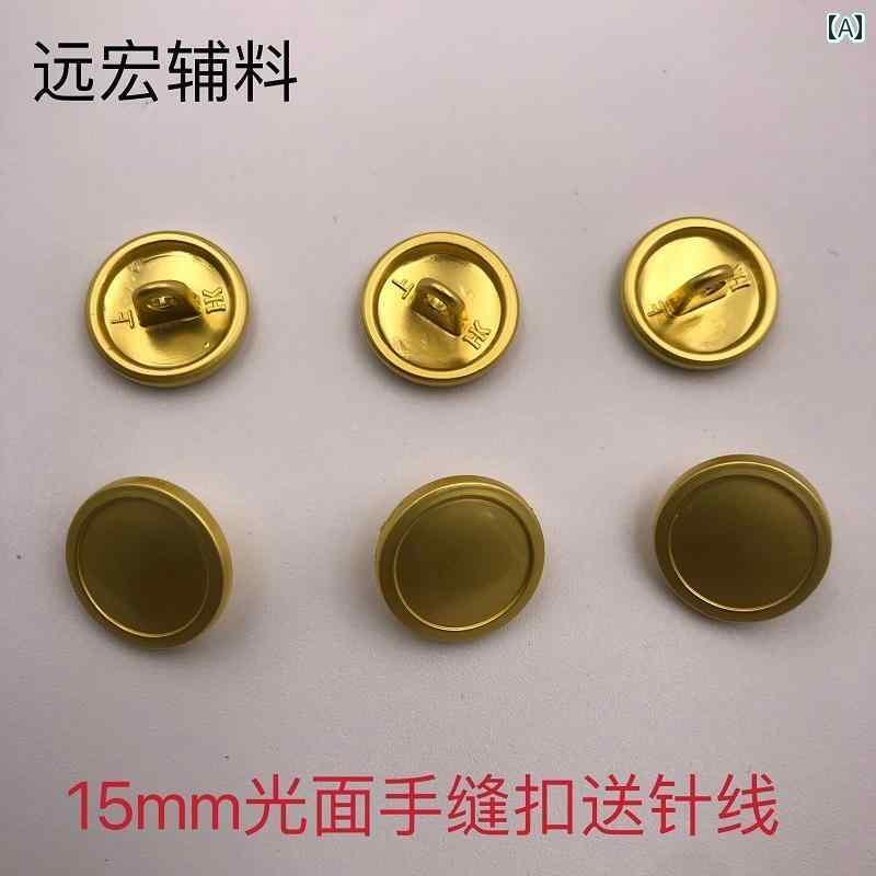 ボタン　カジュアル　アクセサリー 春夏 秋冬 総合 制服 ボタン スーツ シャツ カジュアル コート 金 ..