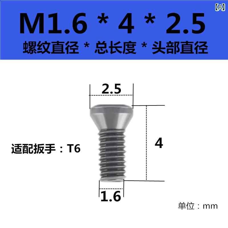 ネジ　ボルト　釘 高強度 CNC ツール ネジ / プラム ドライバー ハンドル M 25 * 6 T 8 4 10 15 バーと..