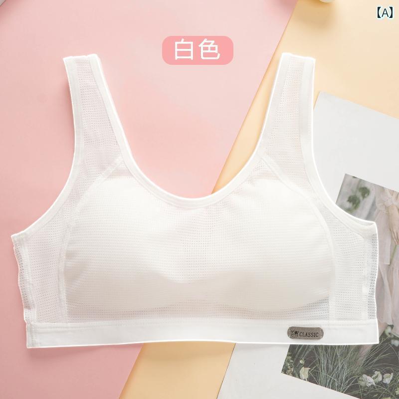 ブラ　女の子　思春期　 女の子 下着 中学生 高校生 思春期 子供用 ブラジャー 夏 スポーツ 通気性 ベスト