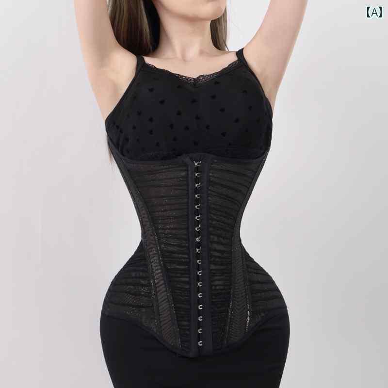 サポーター ベルト 腹部 ALY 夏 ロング 薄型 ブラックパウダー ファミリー スタイルな 産後 ウエスト ベルト