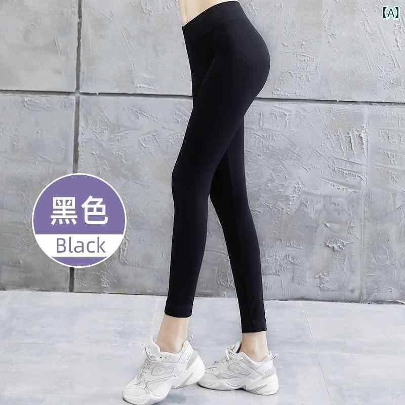 レディース　レギンス　シャーク Langsha ヨガ パンツ アウター 薄手 九分丈 レギンス レディース 夏 ..