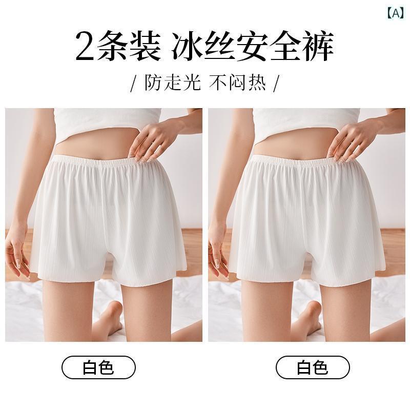 レディース レギンス シャーク 女性用 安全 パンツ 露出 防止 夏 薄型 スタイル 屋外で 着用 可能 冷感 シームレス 大きいサイズ非 カール ショーツ