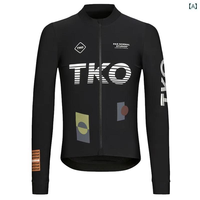 パンツ　スポーツ　ランニング TKO メカニズム 2025 版 夏用 薄手 長袖 サイクリング 半袖 ジャージ トップ