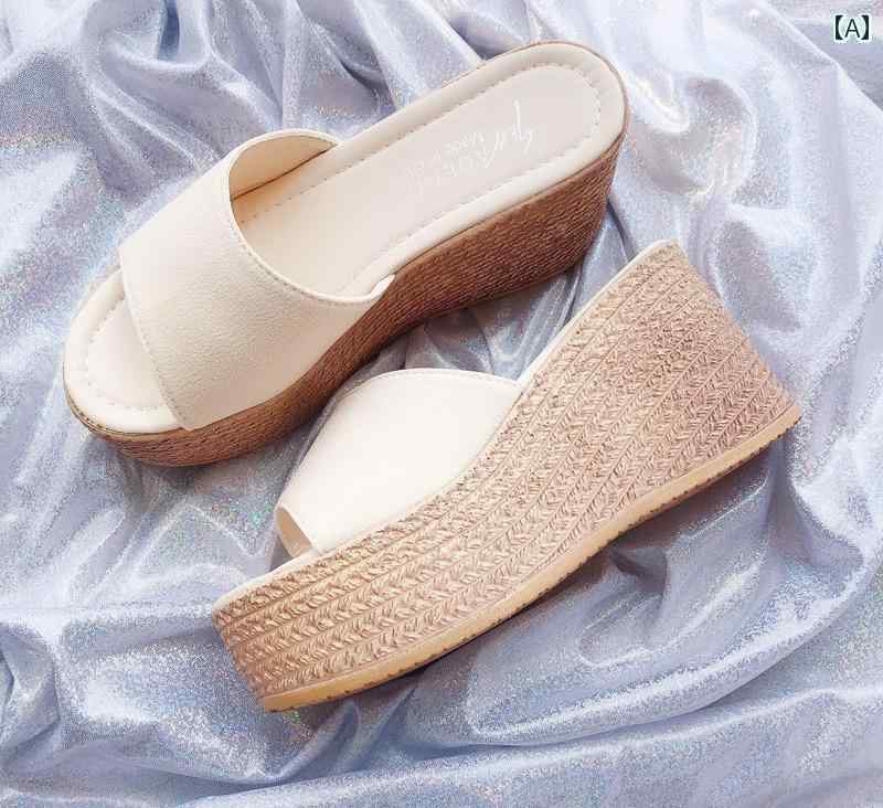 レディース　サンダル　スリッパ ウェディングドレス アーティファクト ホワイト ウェディングシューズ..