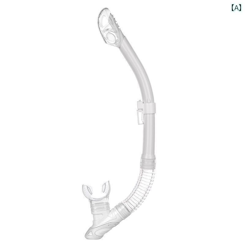 シュノーケリング　ゴーグル　マリンスポーツ フル ドライ ダイビング 呼吸 チューブ フロント スイミ..