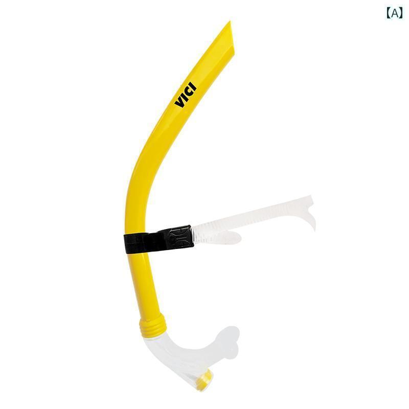 シュノーケリング ゴーグル マリンスポーツ VICI 水泳 トレーニング 呼吸 チューブ フロント スイミング 器 シュノーケリング 水中 自由形 呼吸水泳 用具