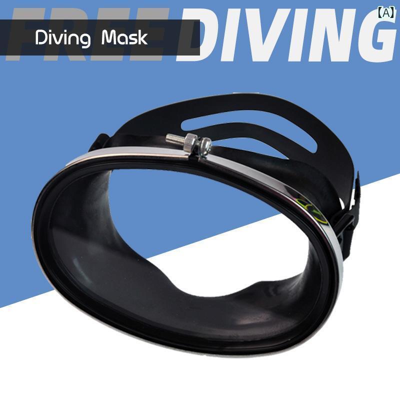 シュノーケリング　ゴーグル　スポーツ HD ガラス ステンレス スチール ダイビング 機器 近視 ミラー ..