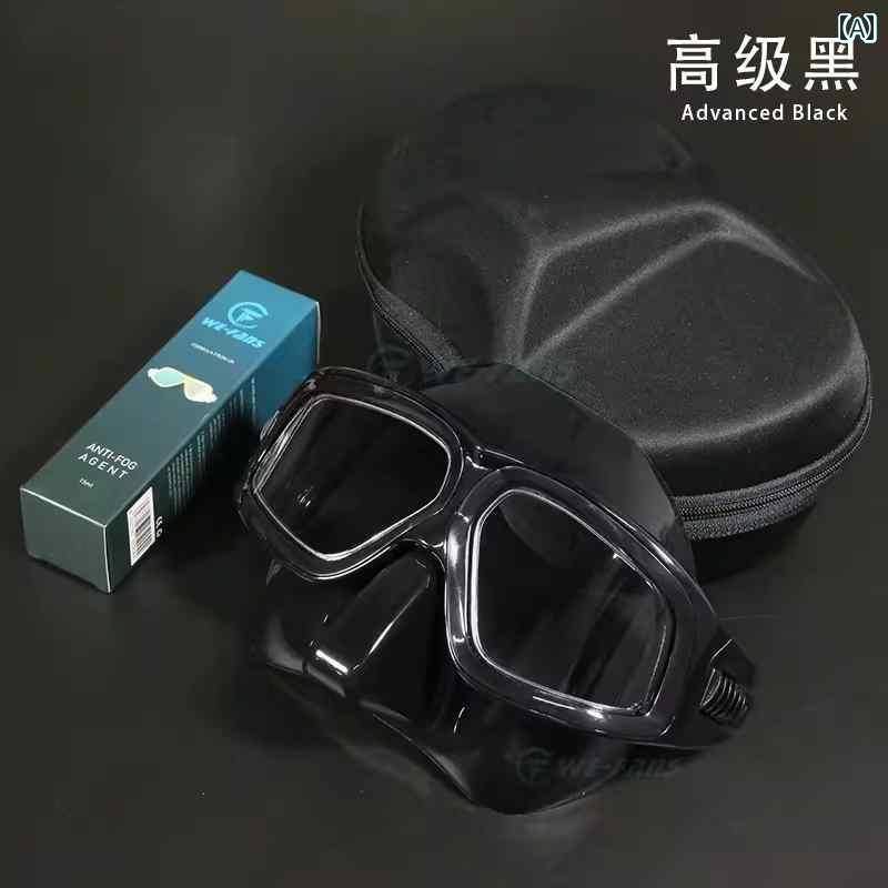 シュノーケリング　ゴーグル　スポーツ クラシック ゴッドフリー ダイビング マスク 液体 シリコンフリー マスク低 容量 曇り 止め ミラー