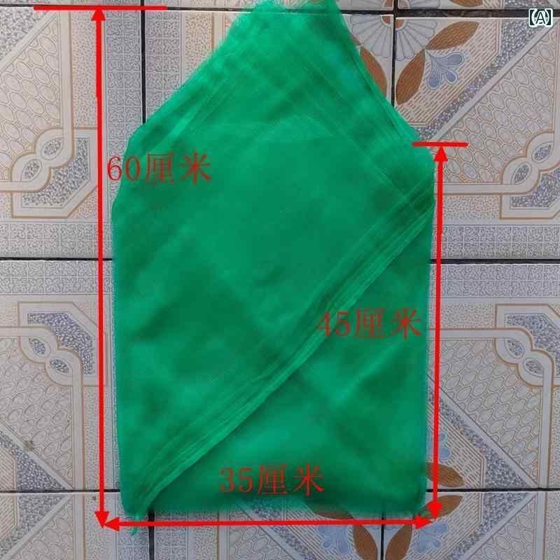 袋 メッシュ ネット カニ 網 袋 三角 包装 毛 ガニ 13 〜 15 斤 花 あさり 油 牡蠣