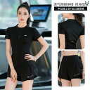 フィットネス レディース ウェア パンツ ドイツ製 フィットネスウェア 女性用 アウトドア 朝 ランニング 半袖 夏用 テニス スポーツ ジム スリム 速乾 ヨ...