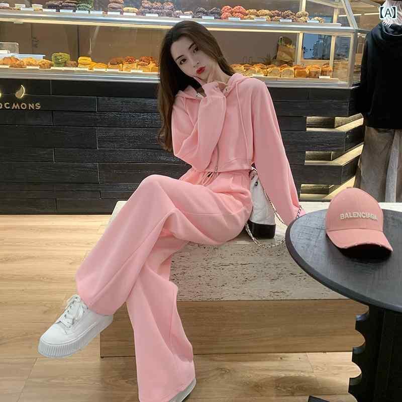 セットアップ　レディース　カラー 2025年 早春 婦人服 塩 線 減 齢 ピンク 高級 カジュアル スポーツ ..