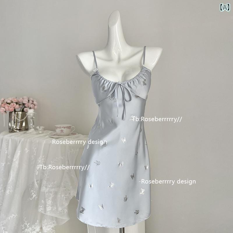 インナー　レース　キャミソール Roseberrrry ストリーマー バタフライ デザイア チェスト パッド サス..