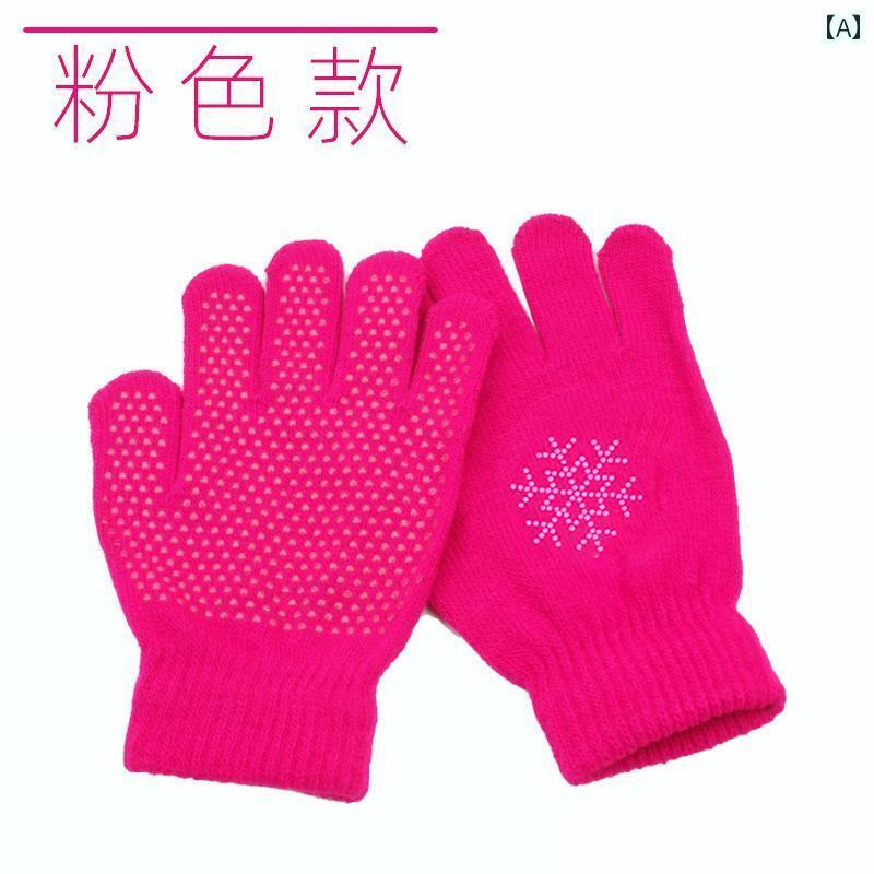 フィギュア　スケート　トレーニング アイス スケート グローブ 滑り止め フィギュア 子供用 トレーニング 男女兼用 暖かい 大人用 厚手