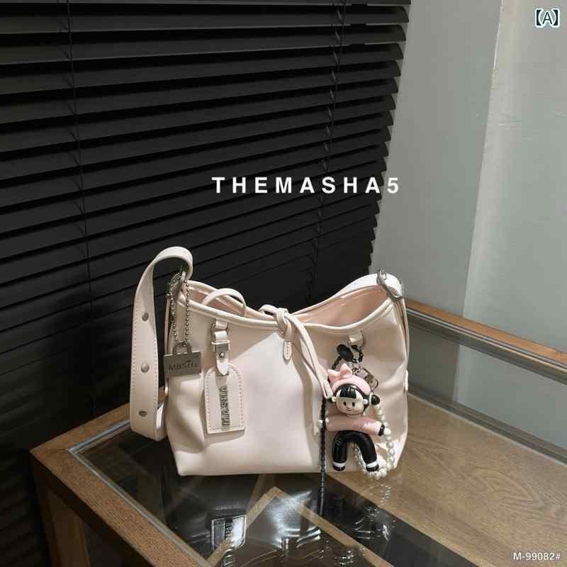 レディース　バッグ　ハンド M &ampamp SHA THE MASHA 5 高級 牛革 ショルダートートバッグ ソフトレザ..