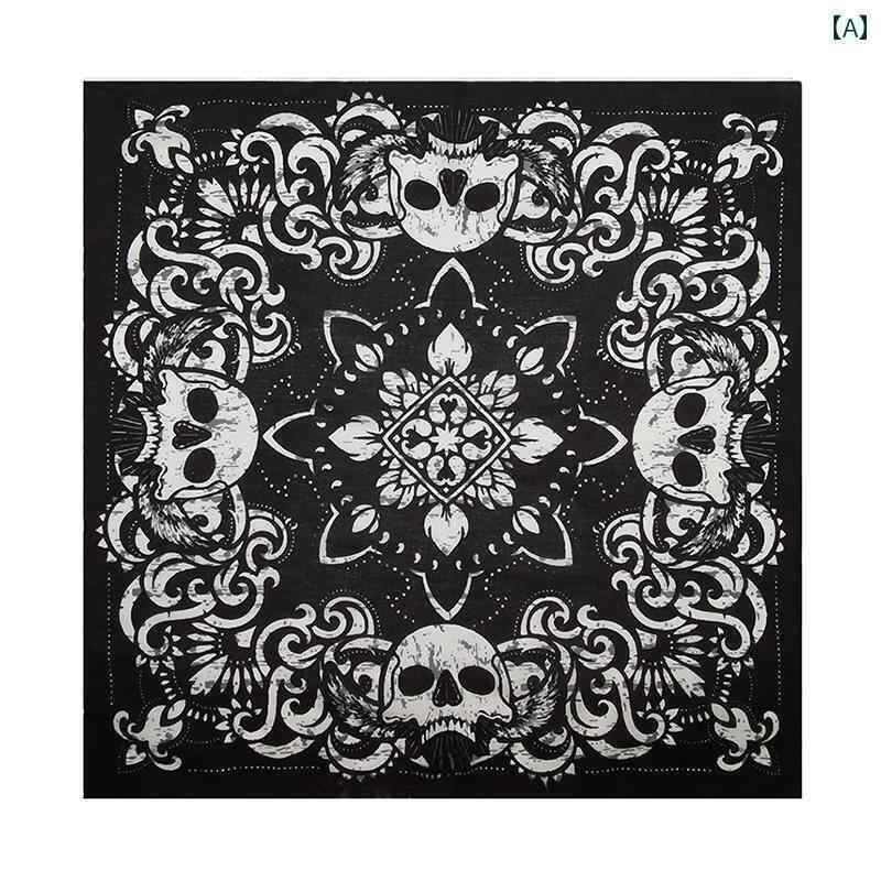 ターバン　帽子　スカーフ コットン レトロ カシュー フラワースク エア スカーフ アミ カーキ ヴィン..