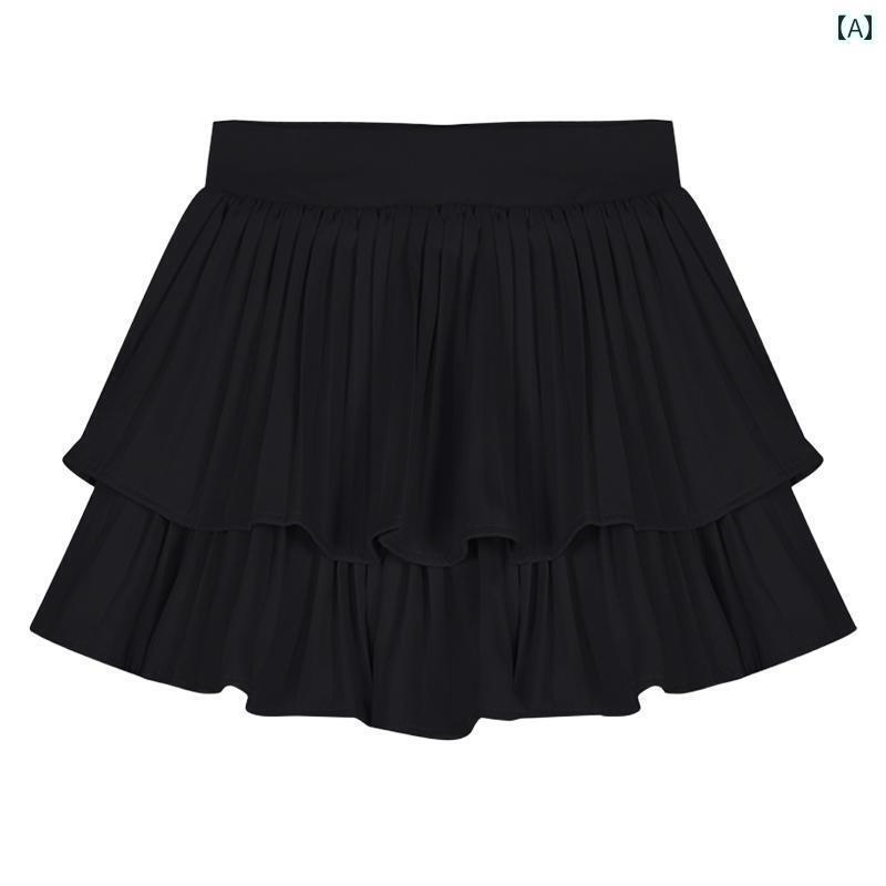 レディース　スカート　かわいい ドーパミン 着用 白 い ふくらんだ スカート 女性 夏 少し 太め 大き..
