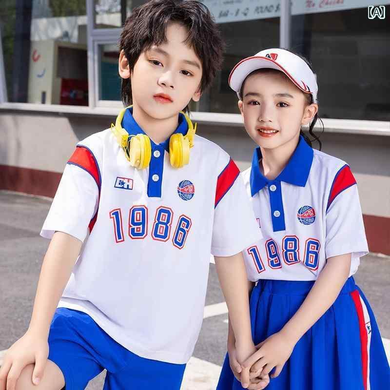 子供服　ダンス　ヒップホップ 小学生向け 子供の 日の チアリーディング パフォーマンス 服 子供用 バ..