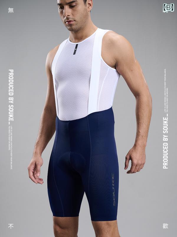 サイクリング　ビブ　メンズ ONEV サイクリング パンツ ビブ 夏 ロード バイク サイクリングウェア マウンテンバイク メンズ