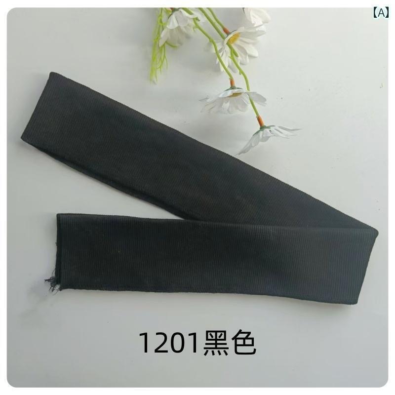 ストレート　生地　ソフト 14 cm シングル ロック ストレッチ スウェットシャツ 裾 リブ 生地 糸 通し ..