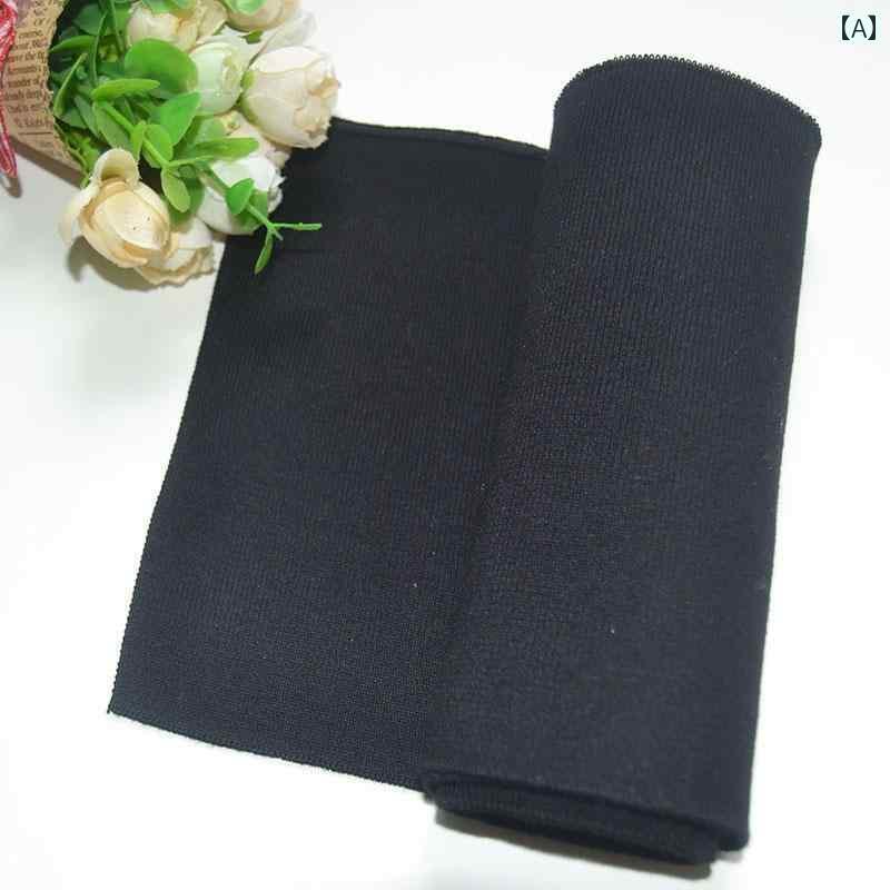 ストレート　生地　ソフト 15 CM 幅の ニット 細 リブ カラー 裾 袖口 ズボンの 拡張 生地 糸 通しの ..