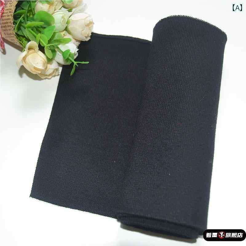 ストレート　生地　ソフト 15 CM 幅の ニット 細 リブ カラー 裾 袖口 ズボンの 拡張 生地 糸 通しの ..