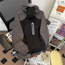 カップル ユニセックス ウェア カラーマッチング 日焼け防止 服 メンズ レディース 夏 紫外線 防止 ハイキング フード付き ジャケット マウンテンシリーズ ...