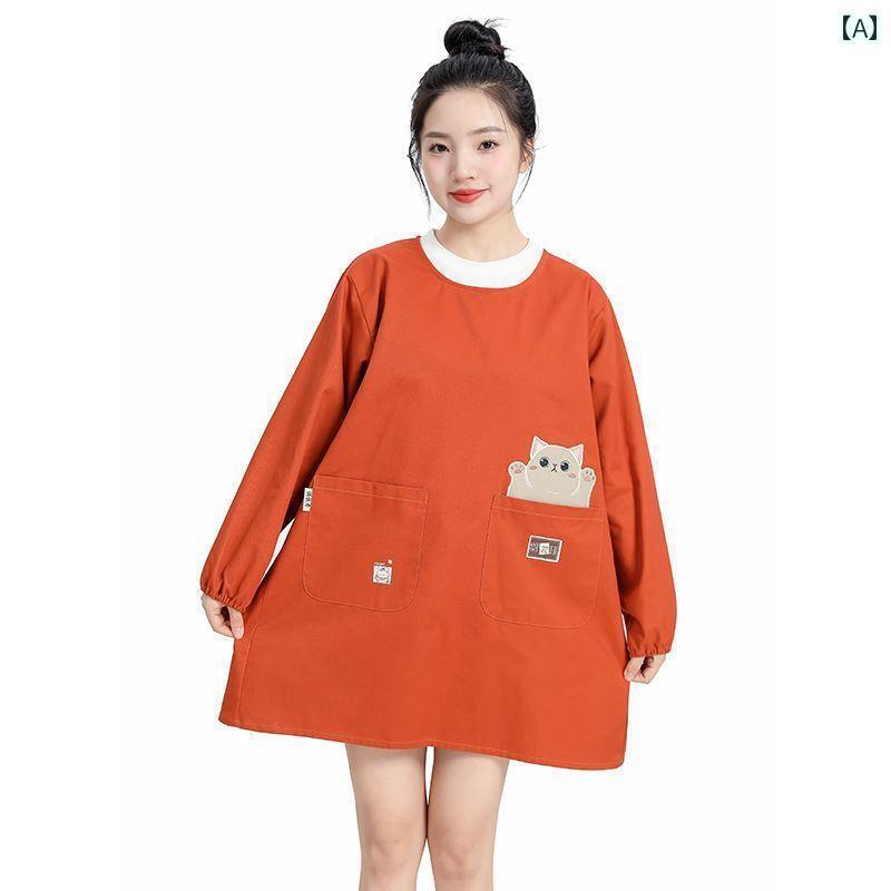 エプロン レディース かわいい レディースファッション エプロン スタイリッシュな 冬 厚手 コート 韓国 スタイル バリスタ ネイリスト な レディースファッ...