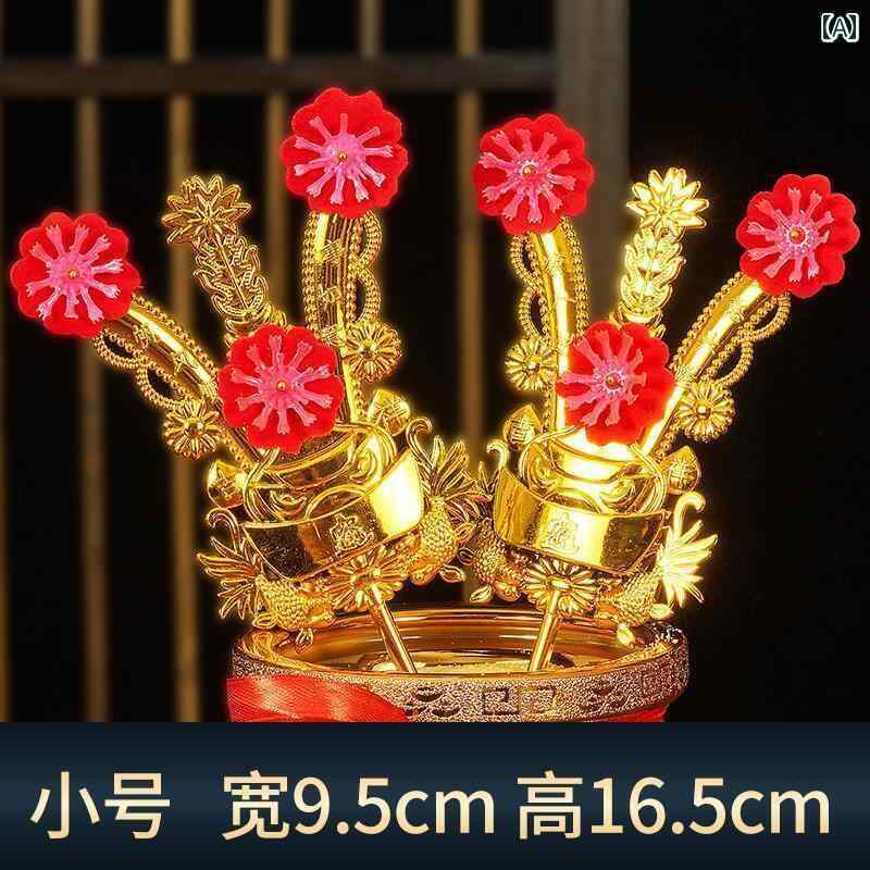 ガーデニング　DIY　道具　 仏を 崇拝 する 金色の 花 師を 潮 汕の 香炉 地主 プラスチック製の 錦