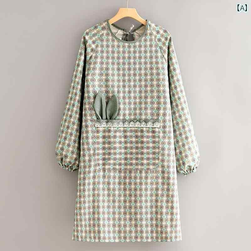 エプロン　レディース　おしゃれ 小さい さわやか キャンバス エプロン キッチン 家庭用 2024 カバーオ..