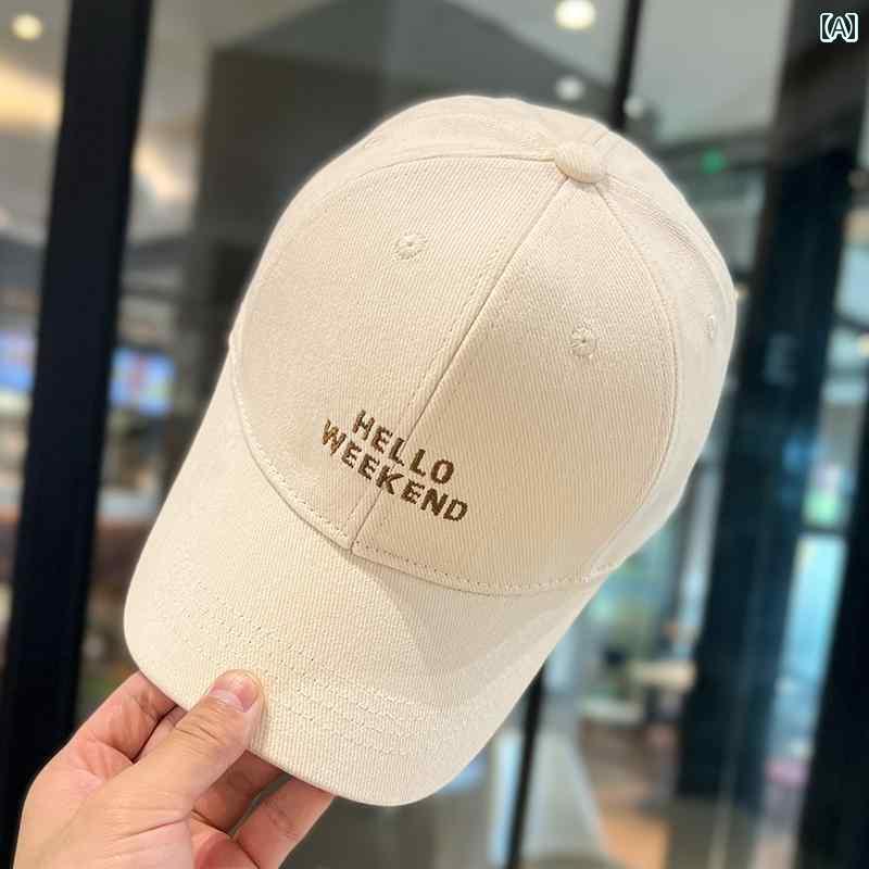 メンズ 帽子 キャップ 韓国 刺繍 文字 野球帽 男女 カップル 学生 ハード トップ ひさし 帽子 レトロ サンバイザー