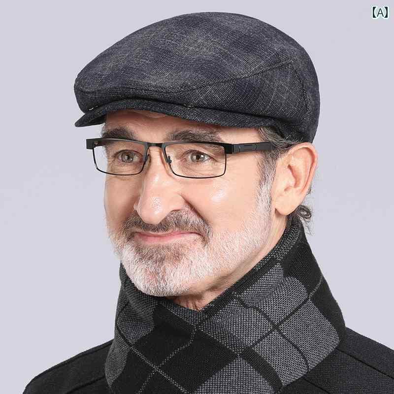 メンズ 帽子 キャップ 用 帽子 メンズ 春秋用 アヒル タン 前かがみ 薄型 老人お じいさん 老人 春夏 カジュアルお父さん