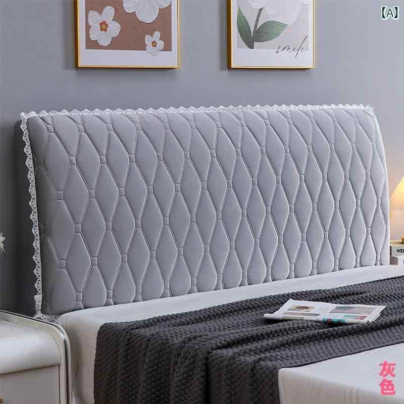 楽天ベネフィメントショップベッド　カバー　 ベッド ヘッド カバー セット 2025 新 シンプル 高級 木製 ソフト バックレスト フル ユニバーサル ダストカバーオール シーズン