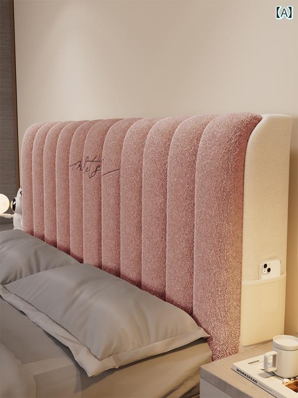 ベッド　カバー　 2024年 ベッド サイド カバー テディ ベルベット ユニバーサル 醜い アーティファク..