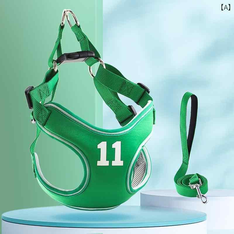 ハーネス　犬用　リード 犬用 リード 小型 中型 ウォーキング用 コーギー 柴犬 テディ アンチ チェスト..